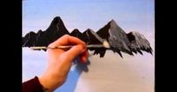 3 Easy steps and techniques to paintng a mountain, learning how to paint landscapes, seascapes, if you want to see more of Allison Prior's free Painting and Dr…