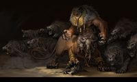 ArtStation - Egyptian Lion God