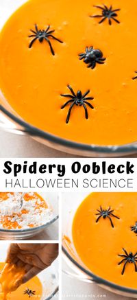 Halloween Oobleck | Little Bins for Little Hands