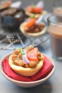 Chole bHaTuRe-Baked Bites Recipe | Recipesandyou