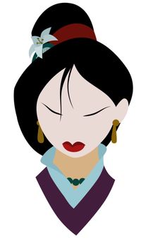 Omg i just realized mulan had to be a geisha ... ! lol disneys so sneaky