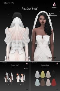 Looking for the perfect Sims 4 wedding veil and dress CC? Look no further! This comprehensive collection is a must-have for serious players. With a variety of beautiful options, your Sims will have the perfect outfit for their special day. And the best part? It's completely free to download. Don't miss out on this amazing Sims 4 wedding CC items resource!