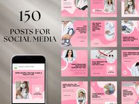 Empower your healthcare brand with our comprehensive Healthcare Social Media Master Bundle, designed to convey your message effectively and persuasively to your audience. This bundle offers a versatile array of medical social media content and templates tailored to suit medical, doctor, or healthcare settings of any scale. WHAT YOU GET: - 150 Healthcare Templates - 50 Healthcare Instagram Templates - 50 Healthcare Story Templates - 50 Healthcare Pinterest Templates Dive into a vast collection of