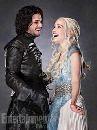 Kit Harrington and Emilia Clarke