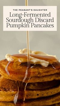 These Sourdough Pumpkin Pancakes are the perfect fall breakfast! Made with either overnight fermented sourdough for extra flavor or quick sourdough discard for a faster option, they’re fluffy, tangy, and filled with pumpkin and warm spices. Top with optional brown sugar cinnamon butter for an extra delicious touch. This easy recipe gives you the flexibility to ferment the batter overnight or whip up a batch instantly. Perfect for cozy mornings and fall gatherings!