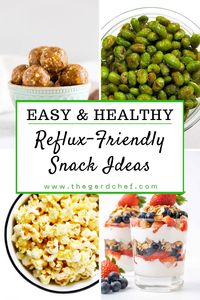 Snacks are usually filled with unhealthy GERD-inducing ingredients. That is why if you struggle with GERD, you will need some go-to snack recipes. Check out these guilt-free, heartburn-free, gluten-free... #thegerdlife #snacktimeideas #healthysnackrecipes #saygoodbyetoheartburn #healthygottosnackrecipe #glutenfreerecipes #glutenfreesnacks #digestionhelp #digestionhealth