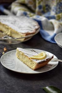 Ricotta Pie is a traditional Italian Easter dessert with lightly sweetened ricotta cheese and eggs whisked together and baked in a pie shell. Simply delicious.