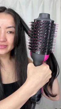 Is there more simplier way to get your hair dryed? Revlon Brush Is The Way To Go! @tee.hair