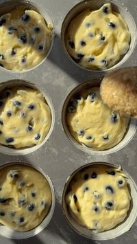 Starbucks Blueberry Muffins Recipe - this easy blueberry muffins recipe makes the best homemade jumbo muffins. Watch this video to see how to make these simple, moist blueberry muffins that taste like they're straight out of a bakery (or Starbucks!).