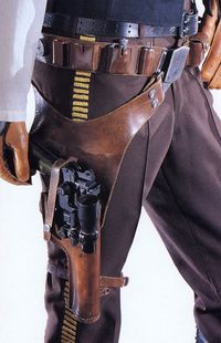 Han Solo ANH & ESB holster belt details