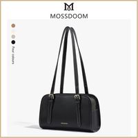 Elegant PU Leather Shoulder Bag for Women Black color Free Shipping Have Tracking number Description MOSSDOOM Products  Our brand is guaranteed to be 100% authentic. This chic shoulder bag is crafted from high-quality PU leather, offering durability and a sleek look.  With dimensions of Size: 25 X 16 X 9.5 cm. (Length x Width x Height), it’s perfect for daily essentials.  Strap Length: 55-72 cm (Adjustable) for a stronger, more versatile fit. It spacious interior includes: 1 Large compartment 1