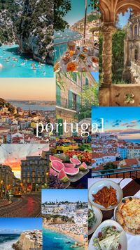 portugal, collage, asthetic