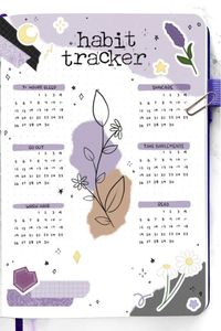 If you're looking for a new habit tracker spread or layout idea, check out these awesome summer habit tracker pages for inspiration to try in your own bullet journal!