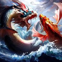 The Battle of Koi and Dragon: Unveiling a Legendary Clash 1