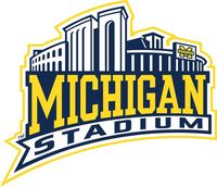 Michigan Wolverines Stadium Logo (0) - Michigan Stadium logo