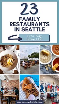 Whether you’re looking for kid-friendly spots with toys or simply a kid’s menu, here are my favorite family-friendly restaurants in Seattle perfect for your whole crew.