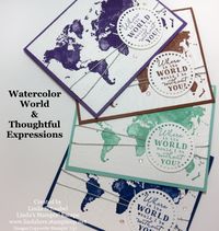 Exploring the Watercolor World Stamp Set | Linda's Stampin' Escape