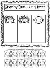 Equal Sharing / Splitting Numbers / Introduction to Divisi