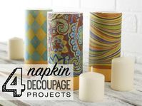 Our Can't-Miss Tip For Perfect Paper Napkin Decoupage! | Plaid Online