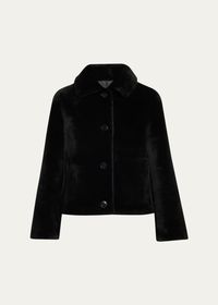 Yves Salomon Tailored Shearling Coat - Bergdorf Goodman