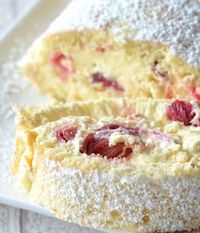 This roulade is a great way to enjoy that classic pairing of rhubarb and custard in a chilled dessert, perfect to follow a summer salad or barbecue.