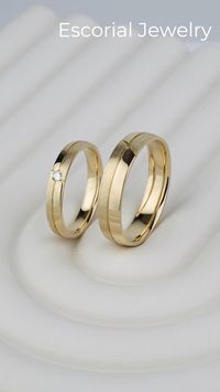 Celebrate your love with our beautifully crafted matching wedding bands, made from solid 14k gold. Featuring a mix of polished and matte finishes, these rings are timeless, elegant, and built to last. Comfortable and stylish, they’re the perfect way to say "I do" and begin your forever together.
The price is for a pair of rings.