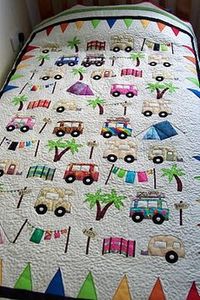 Cute camper quilt!