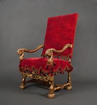 Louis XIV chair auction | Louis XIV Armchair, Around 1675 - Antiques | ArtListings