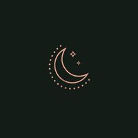 MOON Simple little celestial illustration. Have a lovely Thursday! #design #icondesign #illustration