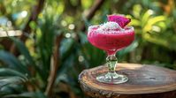 Frozen Dragonfruit Margarita