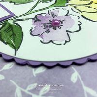 Hand-Penned Petals Week – Project 2 – Let It Snow Stamping