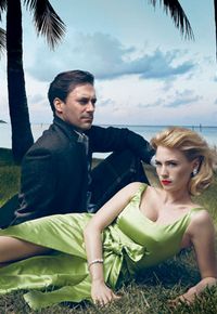 Don & Betty Draper (Vanity Fair)