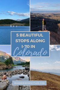 Colorado travel guide for I-70 - Glenwood Springs, Golden, Dillon Reservoir & Loveland Pass