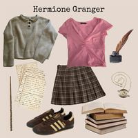 harry potter, hermione, hp, niche meme, moodboard, prisoner of azkaban aesthetic, halfblood prince aesthetic, harry potter outfit, marauders, romione