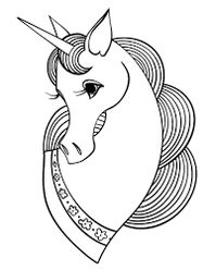 Unicorn coloring pages. Free printable Coloring pages for Kids