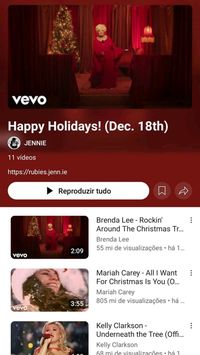 241218  Jennie has put together a playlist on her channel with all her favorite Christmas songs on YouTube. 

#JENNIE #제니 #OA #ODDATELIER