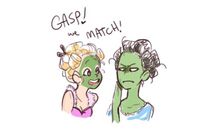 Wicked, Elphaba, Glinda