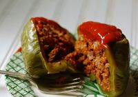 Stuffed Bell Peppers Crock-pot