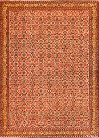 Gorgeous Allover Design Antique Persian Senneh Rug, Country of origin: Persian Rugs, Circa date: 1900 - Persian rugs have been renowned for their