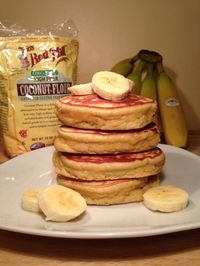 These are the fluffiest pancakes I've seen on here, gonna have to give them a try! Paleo Banana Protein Pancakes