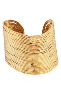 Wave Cuff, Main, color, Gold