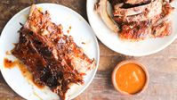 Baked And Grilled Baby Back Pork Ribs Recipe - Tasting Table