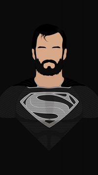 Superman, minimalism, superhero, art, 720x1280 wallpaper