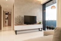 I like this TV console  renovation, interior design, eightytwo, scandinavian, style, home, singapore, 40000, condo,