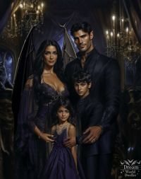 Rhysand’s Family Portrait #acotar #acourtofthornsandroses #acourtofsilverflames #bookishlove #fantasybook #sarahjmaas #rhysand #rhysandfeyre #feyrearcheron #acotartandom