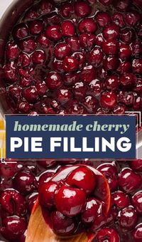 Homemade Cherry Pie Filling - The Chunky Chef