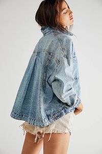 We The Free Opal Swing Denim Jacket | Free People