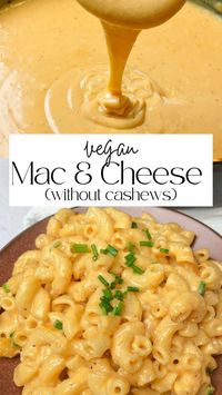 Vegan Mac and Cheese Without Cashews