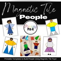 Magnetic tile printables | TPT