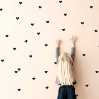 mini hearts wall stickers / ferm living